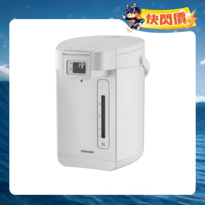 TOSHIBA - TP-50DRUHK(W) 5L Hot Pot With Medical-Grade SUS 316L Stainless Steel Inner Pot