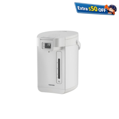 TOSHIBA TP-50DRUHK(W) 5L Hot Pot With Medical-Grade SUS 316L Stainless Steel Inner Pot