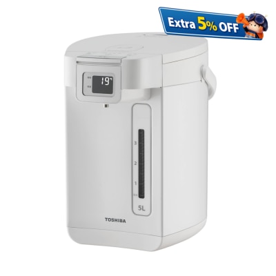 TOSHIBA 东芝 TP-50DRUHK(W) 5升电热水壶，采用医疗级SUS 316L不锈钢内胆