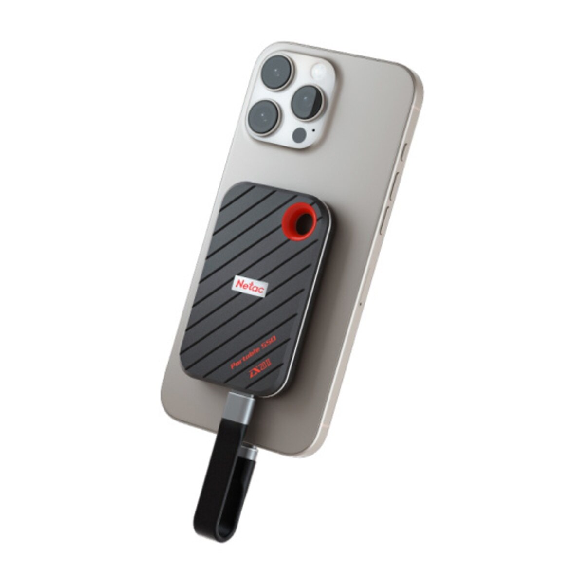 Netac 朗科ZX20 II USB 3.2 Gen 2 Type-C 磁吸外置硬碟(SSD) 2TB
