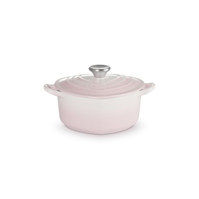 Le Creuset Heart Shaped Casserole 20cm Shell Pink