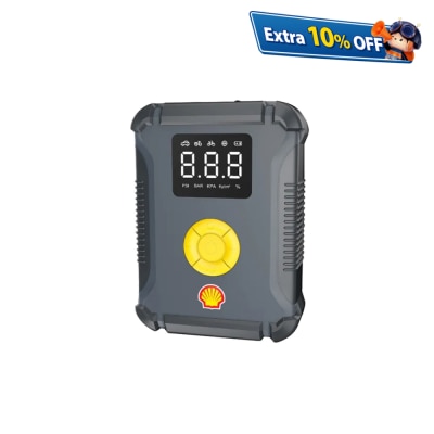 Shell SL-AC002JP 升级版 4合1 专业过江龙+轮胎打气泵+电源