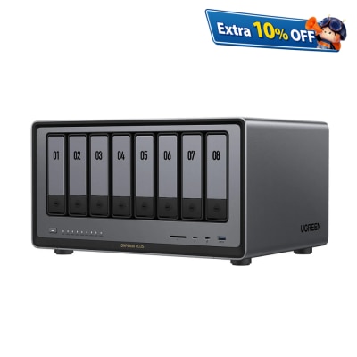 UGREEN 綠聯 NASync DXP8800 Plus 8-Bay NAS