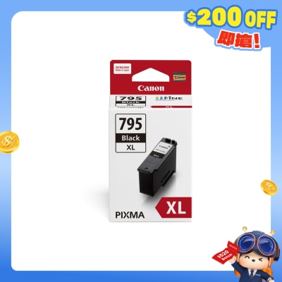 CANON 佳能 - PG-795 XL  黑色墨盒連噴墨頭