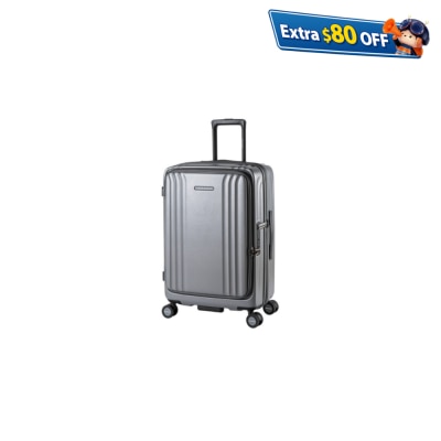 VERAGE 24036II Front & Middle-open Expandable Suitcase