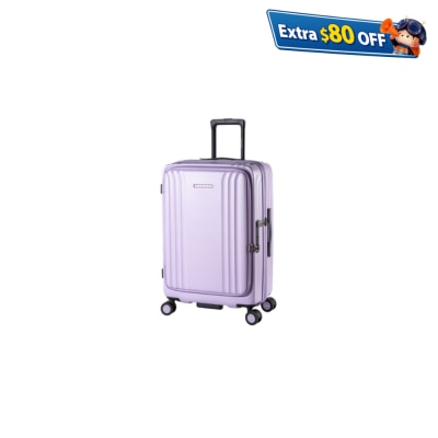 VERAGE 24036II Front & Middle-open Expandable Suitcase