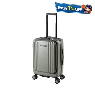 VERAGE 24036II Front & Middle-open Expandable Suitcase