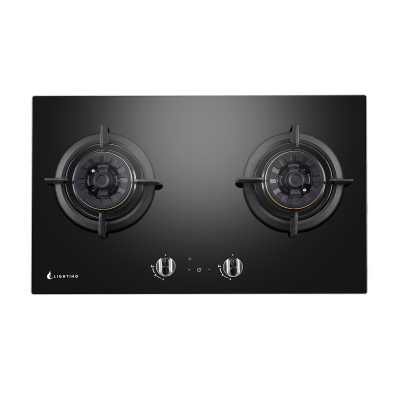 Lighting LGC62CNB-T Table top double burner gas hob (Town gas) Built in Gas cooker