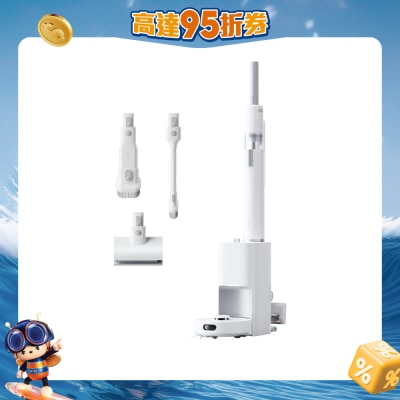 SwitchBot - K10+Pro Combo【一體式3合1組合：掃地機器人 + 無線手提吸塵機 + 雙集塵站】