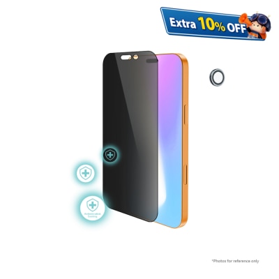 FASE iPhone Air 鏡頭保護貼 + 防窺玻璃保護貼 (抗菌塗層)