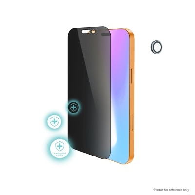 FASE iPhone Air 鏡頭保護貼 + 防窺玻璃保護貼 (抗菌塗層)