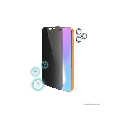 FASE iPhone 17 ProMax 鏡頭保護貼 + 防窺玻璃保護貼 (抗菌塗層)