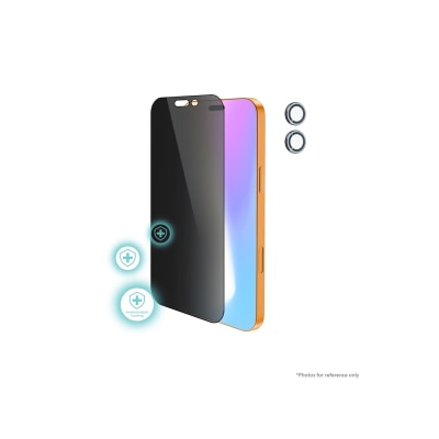 FASE - iPhone 17 鏡頭保護貼 + 防窺玻璃保護貼 (抗菌塗層)