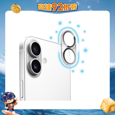 Torrii - iPhone 17 抗菌塗層相機鏡頭玻璃保護貼