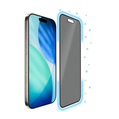 Torrii iPhone 17 Pro 抗菌塗層防窺玻璃保護貼