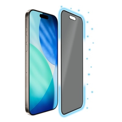 Torrii iPhone 17 Pro Max 抗菌塗層全方位防窺玻璃保護貼