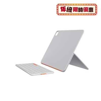 LOGITECH 羅技 FLIP FOLIO 磁吸式 iPad 鍵盤保護支架 (iPad Pro 13" M5 & M4, iPad Air 13" M3 & M2)