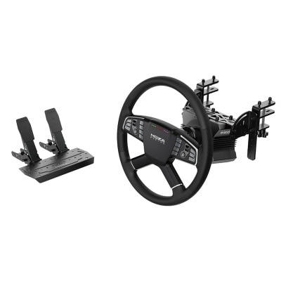 Moza Racing R5 Trucking Bundle (TSW Truck Steering Wheel +Truck Desk Clamp +R5 5.5nm Base +SRP Lite Dual Pedals)
