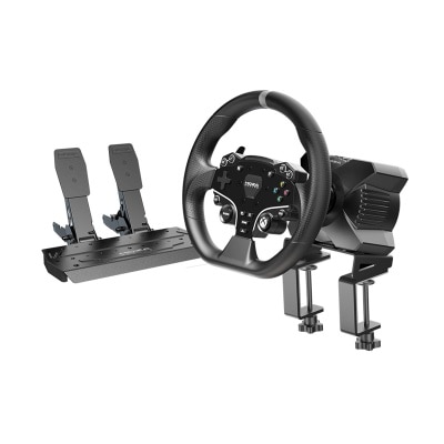Moza Racing 魔爪 R3 直驅方向盤套裝 (PC專用版) (3.9Nm基座+ESX方向盤+SRP Lite雙腳踏+桌面夾)