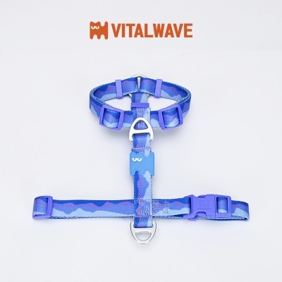 VITAL WAVE Gradient Peaks H-shaped Pet Chest Strap