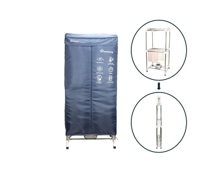 ecHome 摺疊式衣櫃暖風乾衣機 CD1500 乾衣機