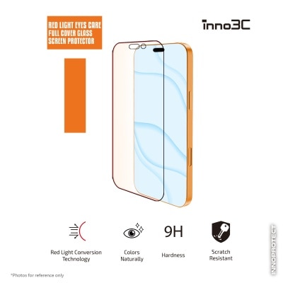 inno3C 创品 iPhone 17 / 17 Pro  红光护眼全覆盖玻璃萤幕保护贴
