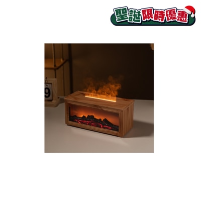 Mibeli HY05 280ml Simulated Charcoal Fireplace Aroma Humidifier