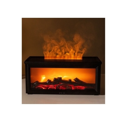 Mibeli HY05 280ml Simulated Charcoal Fireplace Aroma  Humidifier