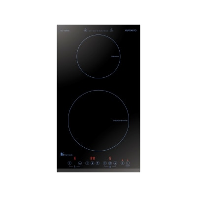 Garwoods EC-7260IC (Kera Black) 288mm Two-zone Induction Cooker (Series 7 Domino) Built in Induction cooker