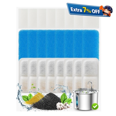 Oneisall Pet Water Dispenser Filter - 8 pack