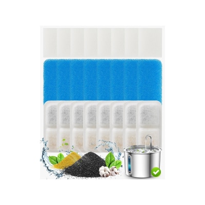 Oneisall Pet Water Dispenser Filter - 8 pack