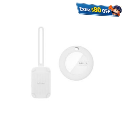MiLi MiTag DUO 全球定位旅行行李牌 -支援 Apple iOS 及 安卓Android