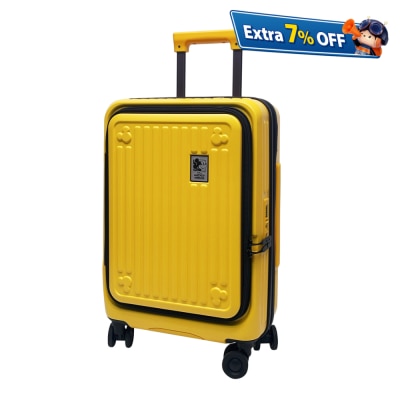 DISNEY Micky Mouse PC Zipper Front Opening Suitcase