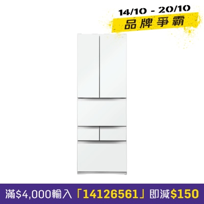 TOSHIBA 東芝 451公升變頻六門對門式雪櫃 GR RM598WE PGA(B3) image
