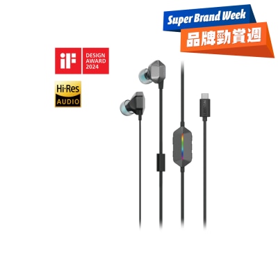 LENOVO 聯想 Legion E510 7.1 RGB 電競入耳式耳機