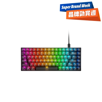 LENOVO 聯想 Legion K510 Mini Pro 75% 84 鍵機械軸有線電競鍵盤 - 茶軸