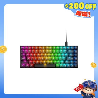 LENOVO 聯想 - Legion K510 Mini Pro 75% 84 鍵機械軸有線電競鍵盤 - 茶軸