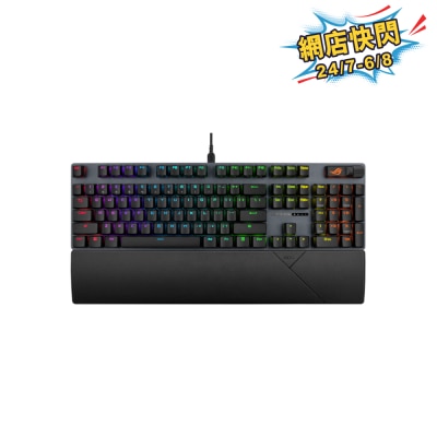 ASUS 華碩 - ROG Strix Scope II X 有線機械式遊戲鍵盤 - NXv2 Storm軸