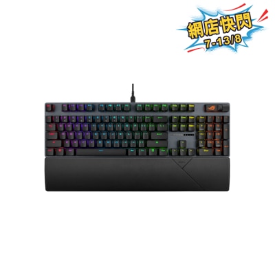ASUS 華碩 - ROG Strix Scope II X 有線機械式遊戲鍵盤-NXv2 Snow軸