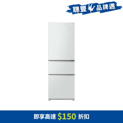 TOSHIBA 東芝 - 344公升旗艦級變頻三門下置式雪櫃 - GR-RM469WE-PGA(B3)-1