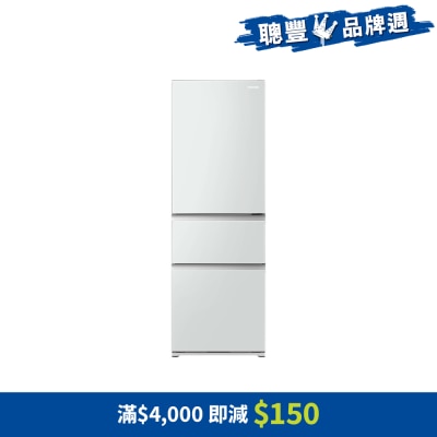 TOSHIBA 東芝 - 344公升旗艦級變頻三門下置式雪櫃 - GR-RM469WE-PGA(B3)-1
