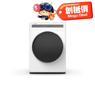 WHIRLPOOL - WWEB85602GW 8.5/6kg Sanicare Front Load Washer Dryer Washer 2 In 1