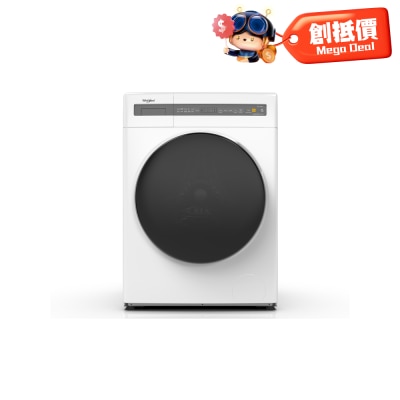 WHIRLPOOL - WWEB85602GW 8.5/6kg Sanicare Front Load Washer Dryer Washer 2 In 1