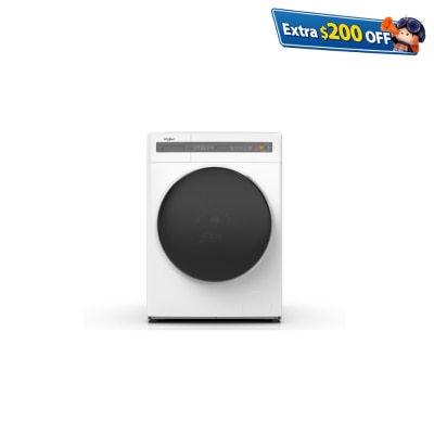 WHIRLPOOL 惠而浦 WWEB85602GW 8.5/6公斤前置滾桶式洗衣乾衣機 2合1洗衣乾衣機