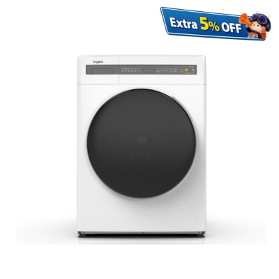 WHIRLPOOL 惠而浦 WWEB85602GW 8.5/6公斤前置滾桶式洗衣乾衣機 2合1洗衣乾衣機