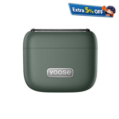Yoose MINI 5 往復式五刀頭迷你電動鬚刨 - 礦石綠