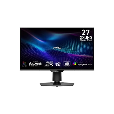 MSI 微星 MAG 274UPDF E16M 27" 4K 160Hz/FHD 320Hz 雙模 Rapid IPS MiniLED 電競顯示屏
