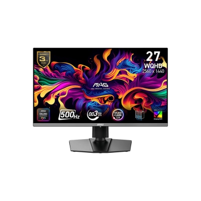 MSI 微星 MAG 272QP QD-OLED X50 27" 2K 500Hz QD-OLED 電競顯示屏