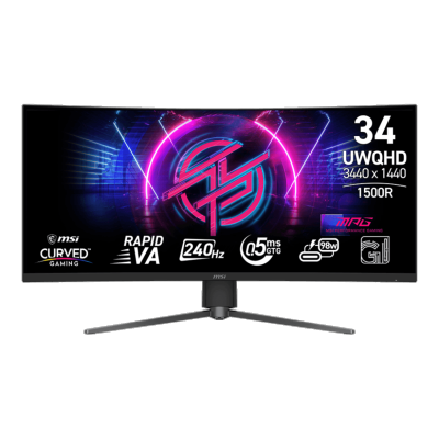 MSI 微星 MPG 346CQRF X24 34" UWQHD 240Hz 電競顯示屏