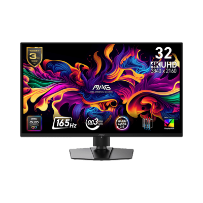 MSI 微星 MAG 322UP QD-OLED E16 32" 4K 165Hz QD OLED 電競顯示屏